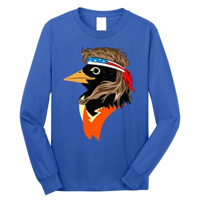 Oriole Bird American Hero Funny Trendy Long Sleeve Shirt