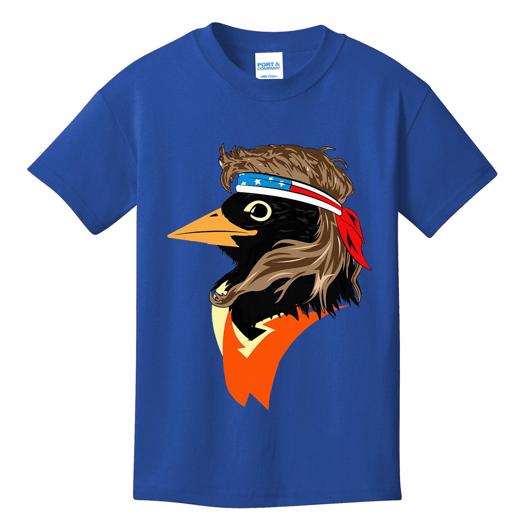 Oriole Bird American Hero Funny Trendy Kids T-Shirt