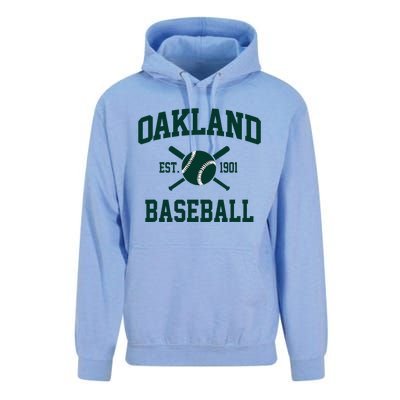 Oakland Baseball Athletic Vintage Sports Team Fan Unisex Surf Hoodie