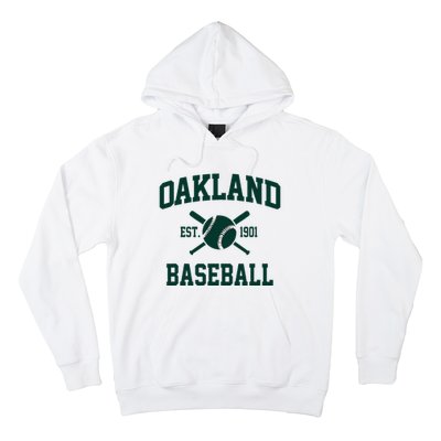 Oakland Baseball Athletic Vintage Sports Team Fan Hoodie