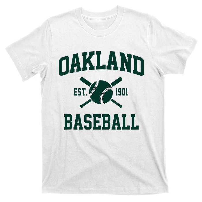 Oakland Baseball Athletic Vintage Sports Team Fan T-Shirt