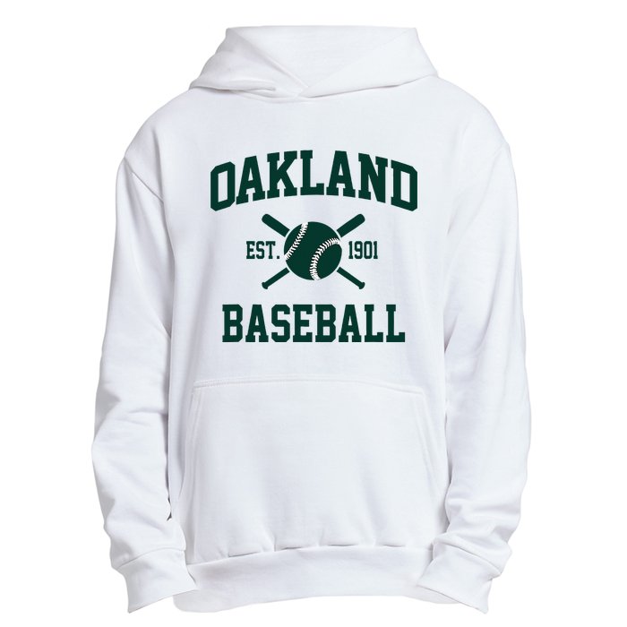 Oakland Baseball Athletic Vintage Sports Team Fan Urban Pullover Hoodie