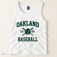 Oakland Baseball Athletic Vintage Sports Team Fan Tank Top