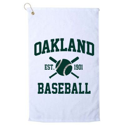 Oakland Baseball Athletic Vintage Sports Team Fan Golf Towel