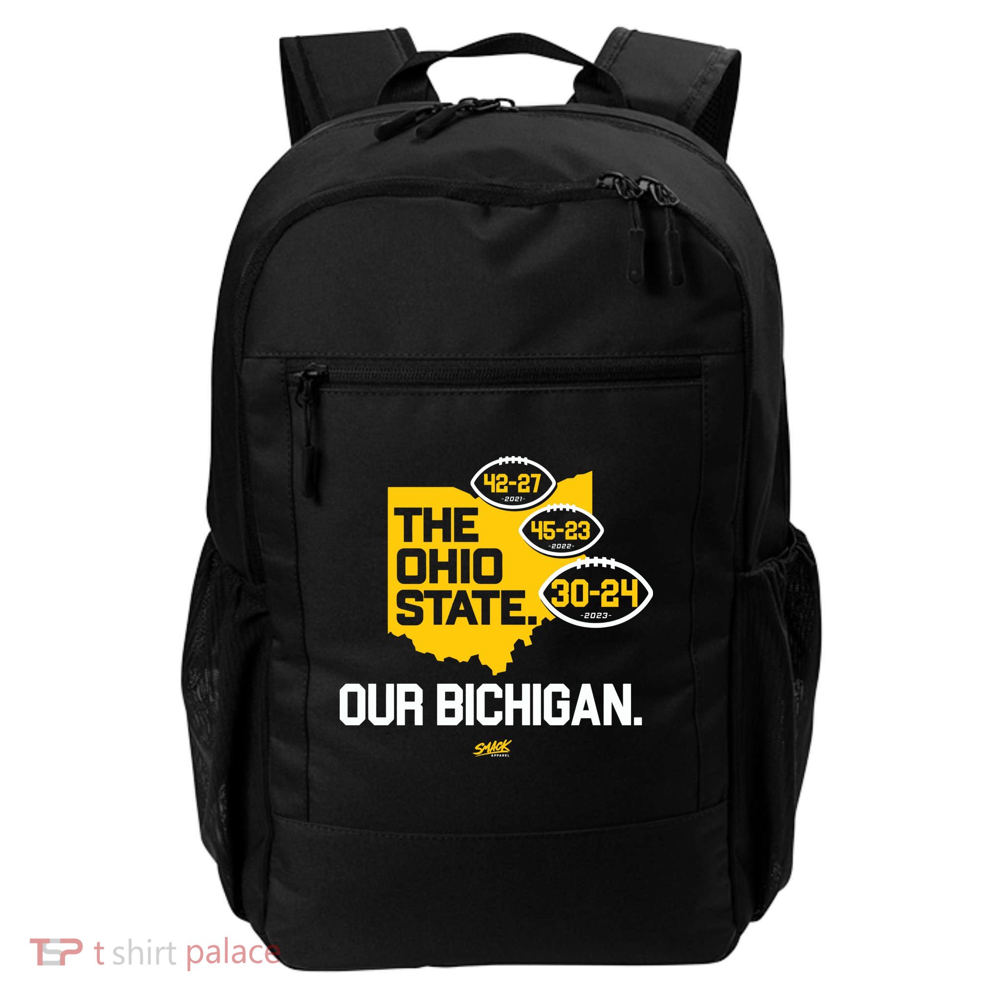 Our Bichigan Antiosu Score For Michigan College Daily Commute Backpack