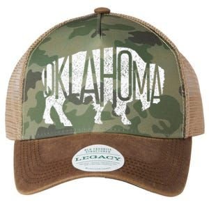 Oklahoma Bison American Buffalo National Park Souvenir Legacy Tie Dye Trucker Hat