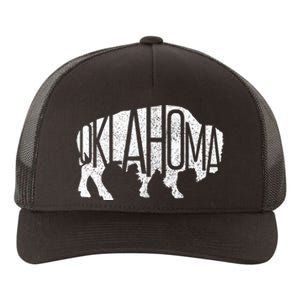 Oklahoma Bison American Buffalo National Park Souvenir Yupoong Adult 5-Panel Trucker Hat