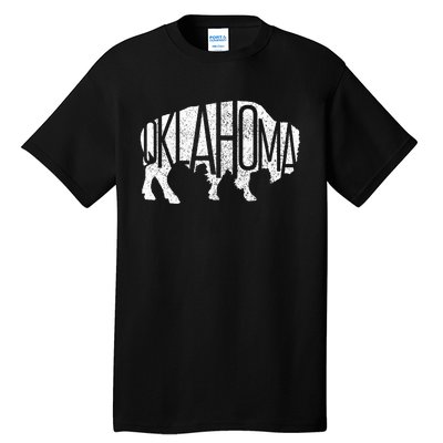 Oklahoma Bison American Buffalo National Park Souvenir Tall T-Shirt