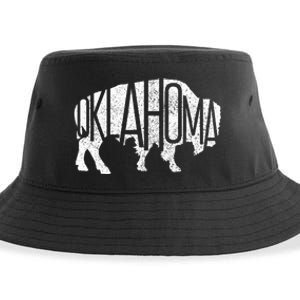 Oklahoma Bison American Buffalo National Park Souvenir Sustainable Bucket Hat