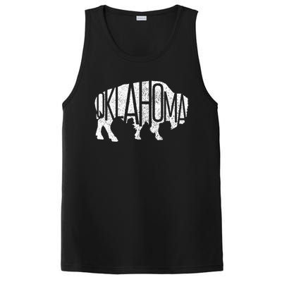 Oklahoma Bison American Buffalo National Park Souvenir PosiCharge Competitor Tank