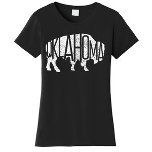 Oklahoma Bison American Buffalo National Park Souvenir Women's T-Shirt