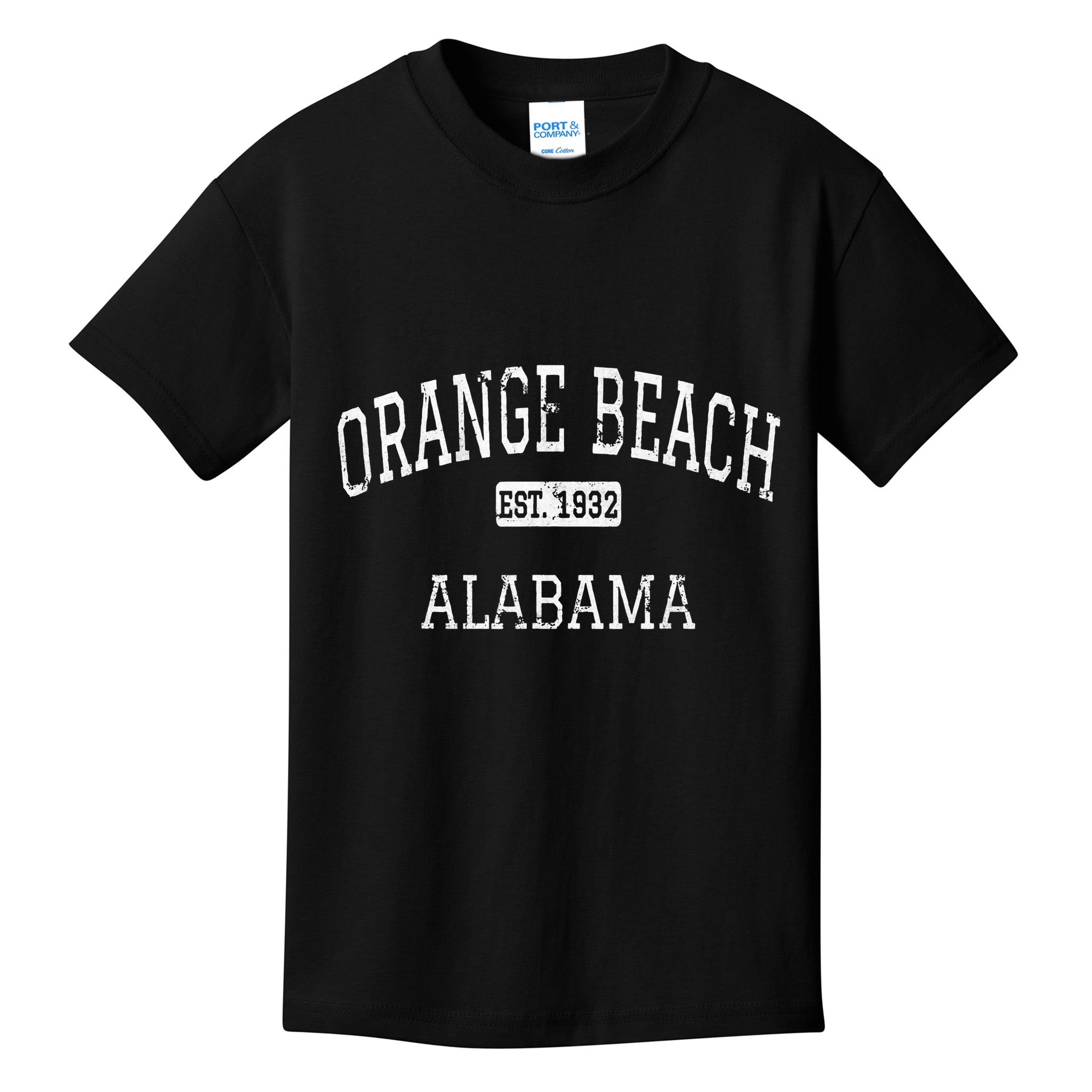 Orange Beach Alabama Al Kids T-Shirt