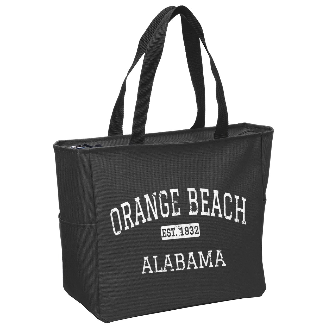 Orange Beach Alabama Al Zip Tote Bag