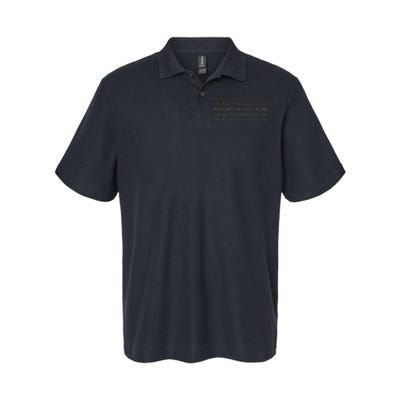 Our Bodies Are Falling Apart And I Think I’Ll Follow You Softstyle Adult Sport Polo