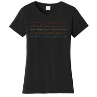 Our Bodies Are Falling Apart And I Think I’Ll Follow You Women's T-Shirt