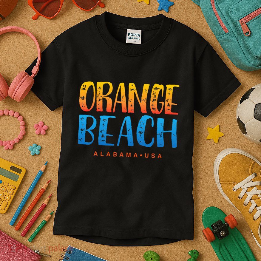 Orange Beach Alabama Souvenir Kids T-Shirt