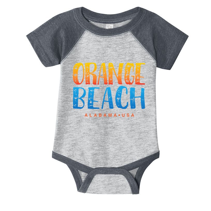 Orange Beach Alabama Souvenir Infant Baby Jersey Bodysuit