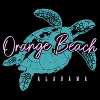 Orange Beach Alabama Al Sea Turtle Vacation Souvenir Gift Doggie Tank