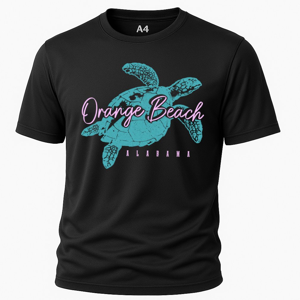 Orange Beach Alabama Al Sea Turtle Vacation Souvenir Gift Performance Shirt