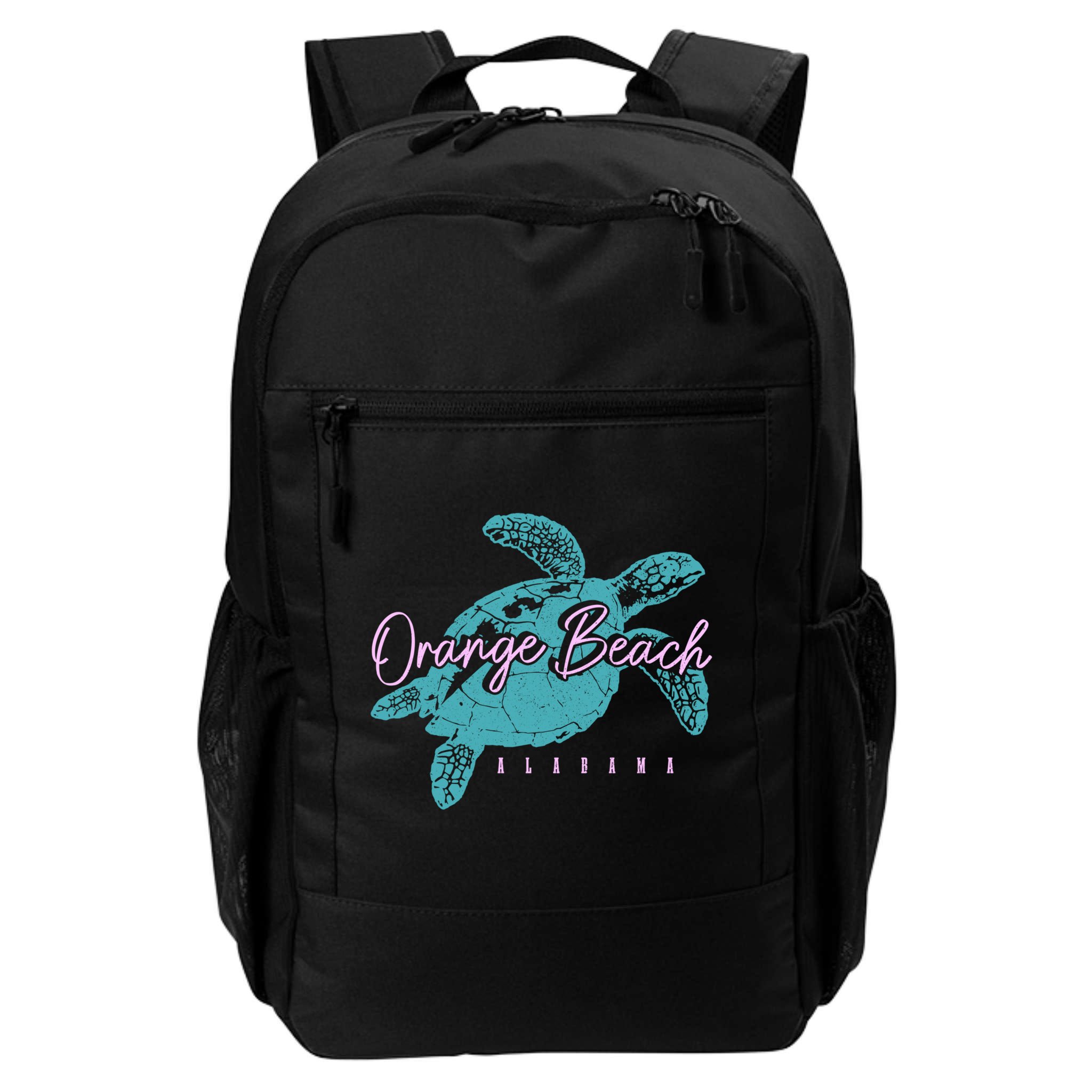 Orange Beach Alabama Al Sea Turtle Vacation Souvenir Gift Backpack