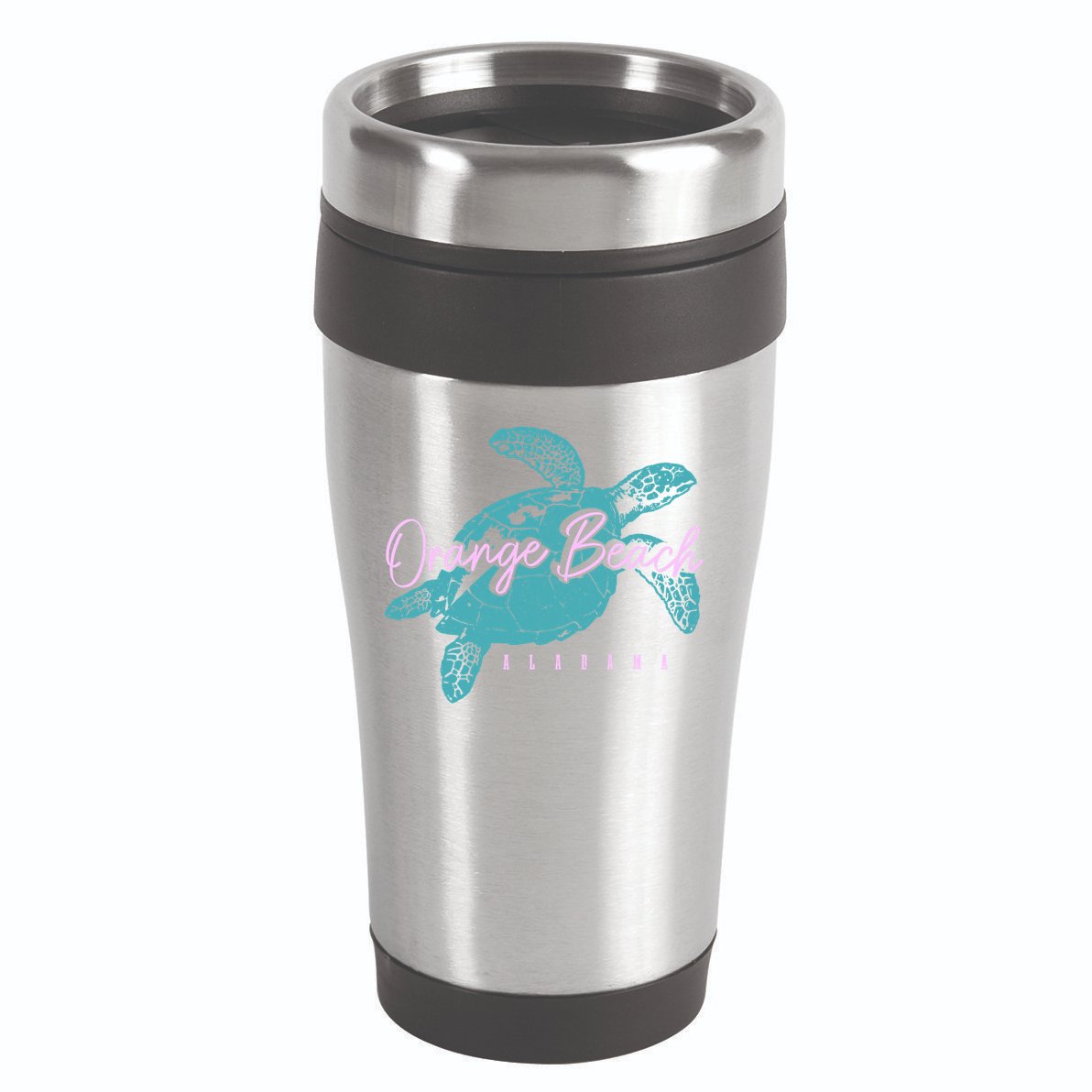 Orange Beach Alabama Al Sea Turtle Vacation Souvenir Gift 16oz Travel Tumbler