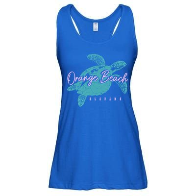 Orange Beach Alabama Al Sea Turtle Vacation Souvenir Gift Ladies Essential Flowy Tank