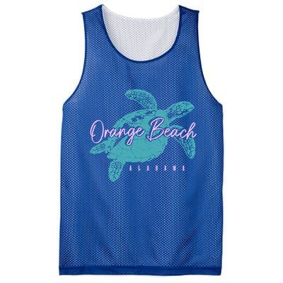 Orange Beach Alabama Al Sea Turtle Vacation Souvenir Gift Mesh Reversible Basketball Jersey Tank