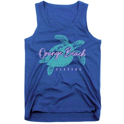 Orange Beach Alabama Al Sea Turtle Vacation Souvenir Gift Tank Top