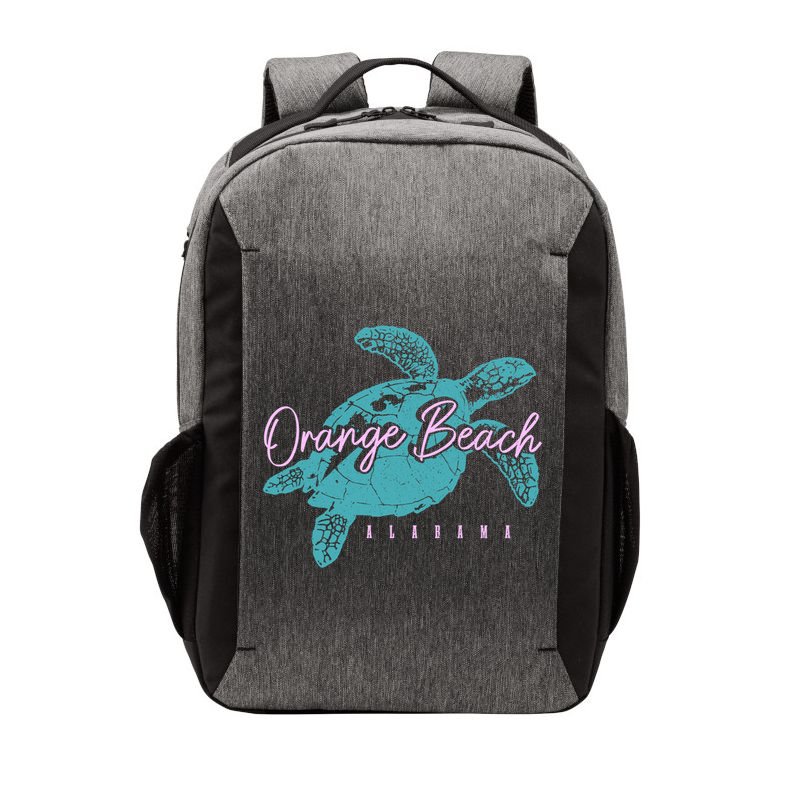 Orange Beach Alabama Al Sea Turtle Vacation Souvenir Gift Vector Backpack