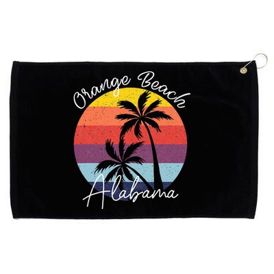 Orange Beach Alabama Vintage 80S Beach Island Surfer Gift Grommeted Golf Towel