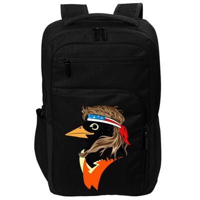 Oriole Bird American Hero Funny Trendy Impact Tech Backpack