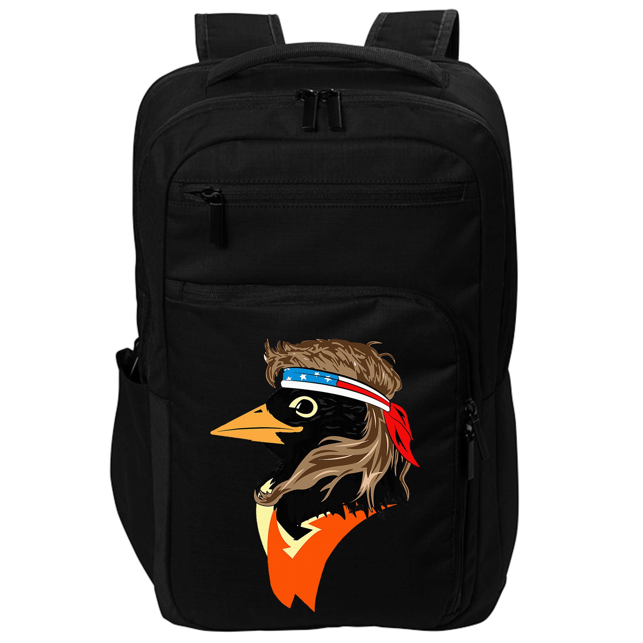 Oriole Bird American Hero Funny Trendy Impact Tech Backpack