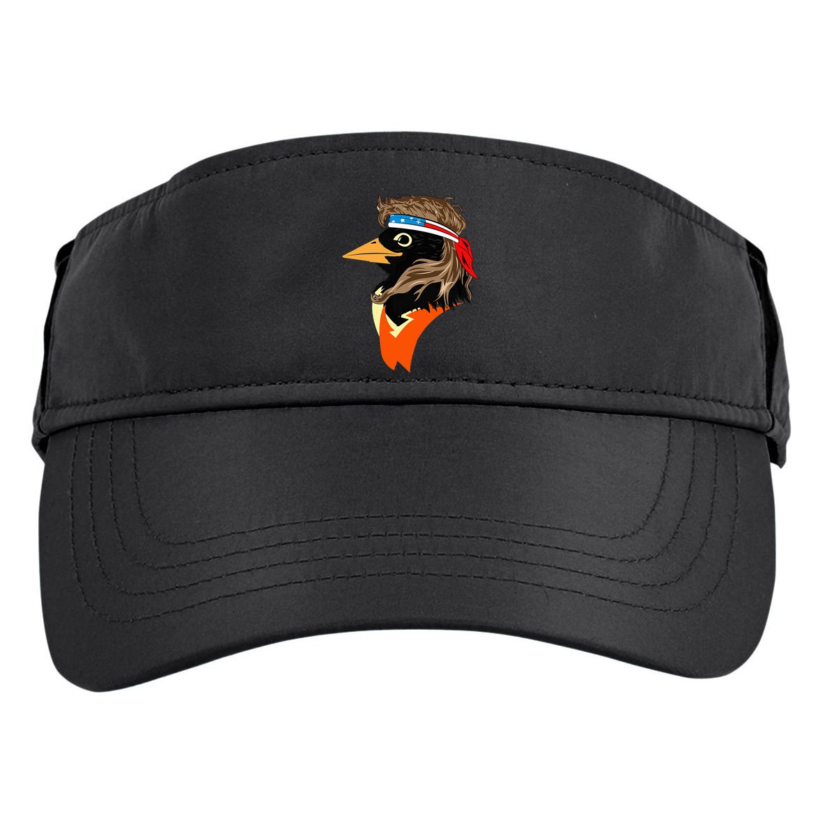 Oriole Bird American Hero Funny Trendy Adult Drive Performance Visor