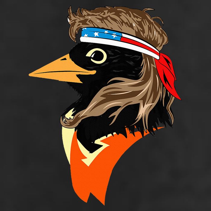 Oriole Bird American Hero Funny Trendy Adult Drive Performance Visor