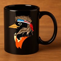 Oriole Bird American Hero Funny Trendy 11oz C Handle Ceramic Mug