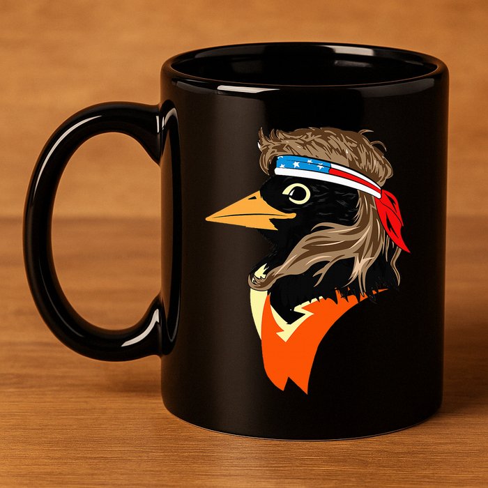 Oriole Bird American Hero Funny Trendy 11oz C Handle Ceramic Mug