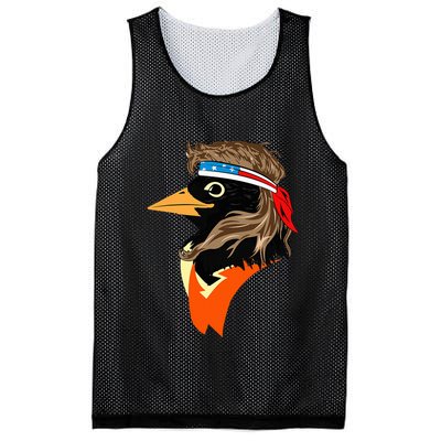 Oriole Bird American Hero Funny Trendy Mesh Reversible Basketball Jersey Tank