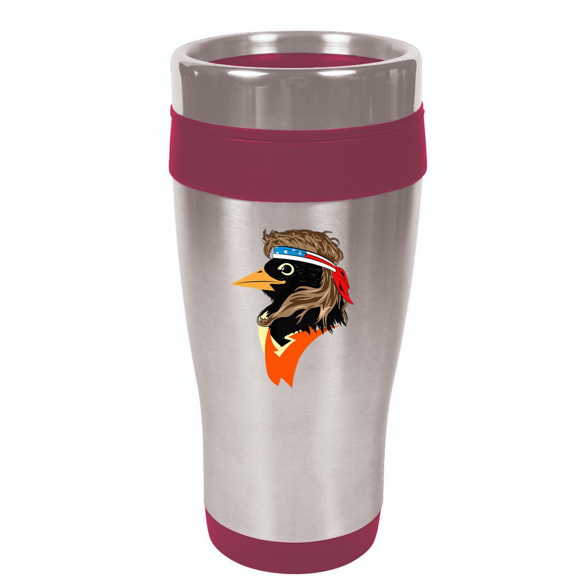 Oriole Bird American Hero Funny Trendy 16oz Travel Tumbler