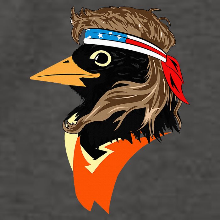 Oriole Bird American Hero Funny Trendy Vector Backpack