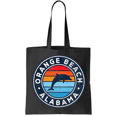 Orange Beach Alabama AL Vintage Dolphin Retro 70s Bag