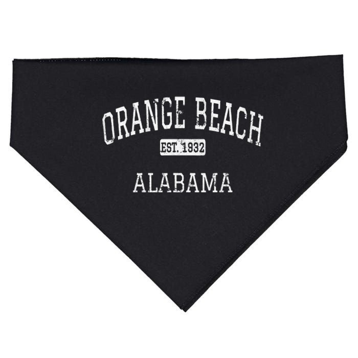 Orange Beach Alabama Al Vintage USA-Made Doggie Bandana