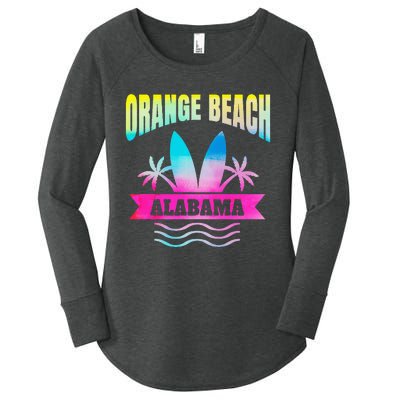 Orange Beach Alabama Beach Vacation Souvenir Women's Perfect Tri Tunic Long Sleeve Shirt