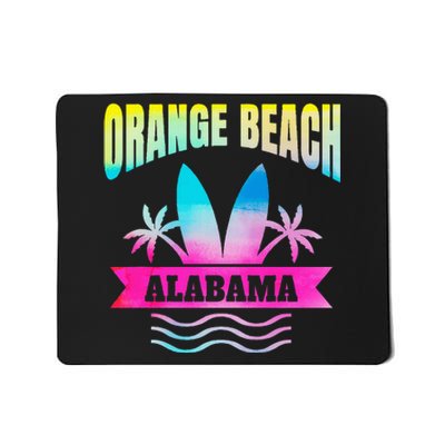 Orange Beach Alabama Beach Vacation Souvenir Mousepad