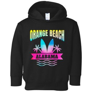 Orange Beach Alabama Beach Vacation Souvenir Toddler Hoodie