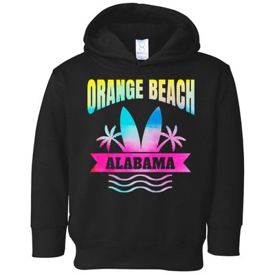 Orange Beach Alabama Beach Vacation Souvenir Toddler Hoodie