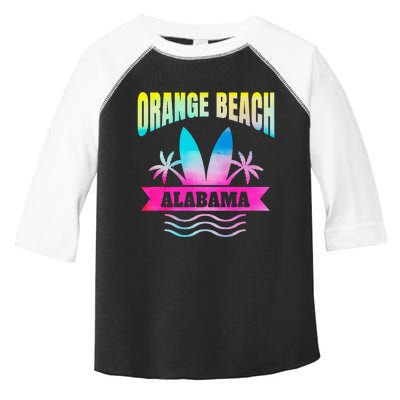 Orange Beach Alabama Beach Vacation Souvenir Toddler Fine Jersey T-Shirt