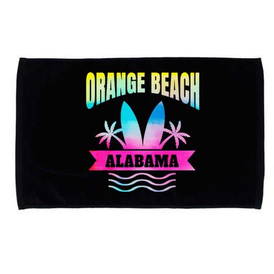 Orange Beach Alabama Beach Vacation Souvenir Microfiber Hand Towel