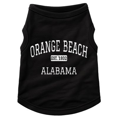 Orange Beach Alabama AL Vintage Doggie Tank