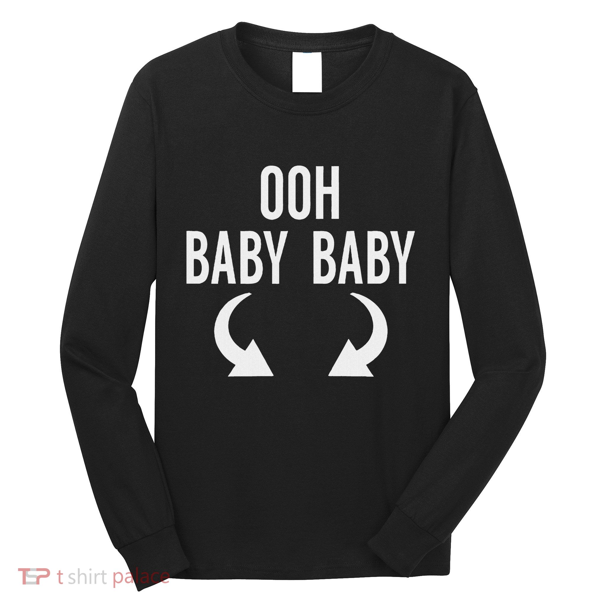 Ooh Baby Baby Funny Twins Announcement Long Sleeve Shirt