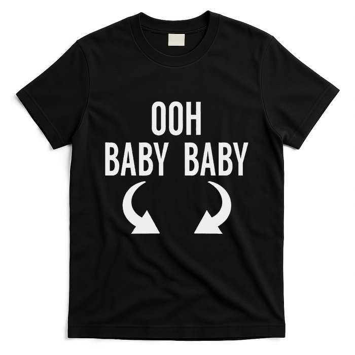 Ooh Baby Baby Funny Twins Announcement T-Shirt